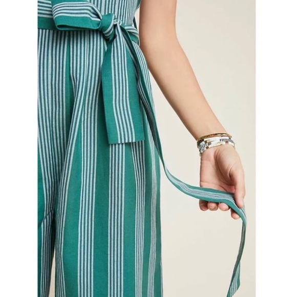 ❌SOLD❌ Anthropologie Striped Jumpsuit - Picture 5 of 8